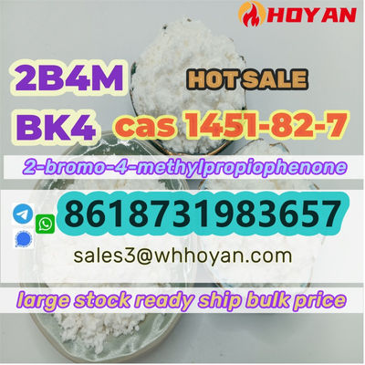 CAS1451-82-7 buy white 2B4M BK4 powder Russia online 2-bromo-4-methylpropiopheno - Photo 2