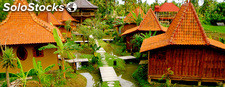 Casa de madera antigua Mod. 345 Bali