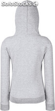 Casaco sweatshirt de senhora com capuz Premium (62-118-0)
