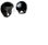 caschi moto cgm nero opaco lucido e bianco lucido - Foto 2