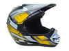 Casco Cross RUSH Cr003 Amarillo Adulto