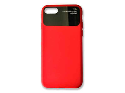 Case for iPhone 7+8 Silicone (Red) - Foto 2