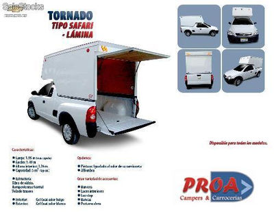 Caseta de Lamina para Tornado - Foto 2