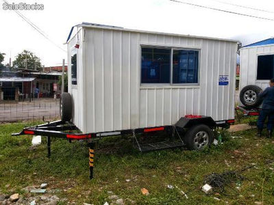 Caseta trailer tipo oficina / porteria / enfermeria
