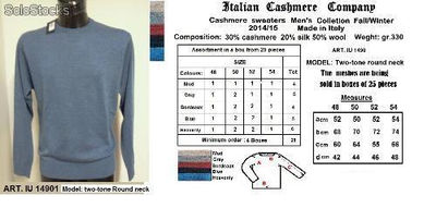 Cashmere Pullover für Männer