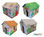Casitas de cartón para armar y colorear con acuarelas - Foto 3