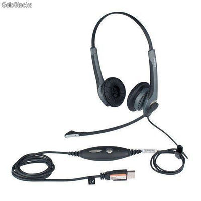 Casque Téléphonique gn-2000 Netcom Binaural