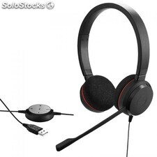 Casque USB Jabra Evolve 20 UC MS Duo (revendeur)