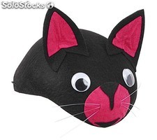 Casquete gato negro