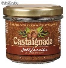 Castaignade:crème d&#39;olives et châtaignes