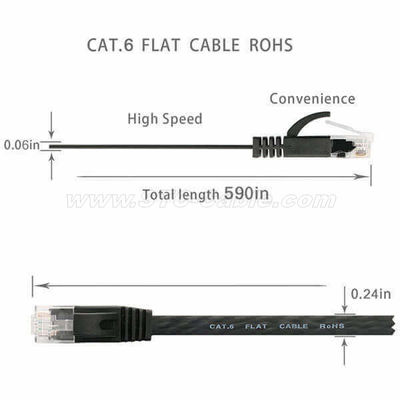Cat 6 Flat Ethernet Cable - Foto 4