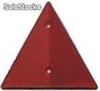 Catadióptrico triangular rojo