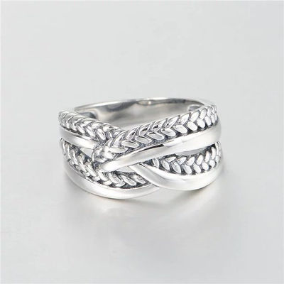 Catalogo de anillos plata sortijas de plata artesanías de nigrescence - Foto 4