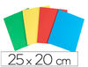 Caucho liderpapel 25X20 cm bolsa de 4 unidades colores surtidos
