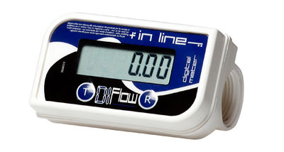 Caudalímetros Medidores de fluxo digitais para alimentar até 150 l / min.