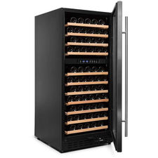 NEVERA PARA VINOS DOBLE TEMPERATURA 28 BOTELLAS VX28 PRO 2T