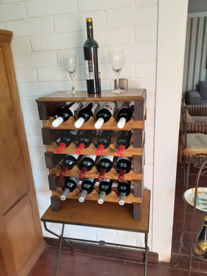 Cavas Modulares para guardar botellas de vino. Capacidad 4 botellas por nivel. - Foto 4