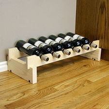 Cavas Modulares para guardar botellas de vino. Capacidad 6 botellas por nivel.