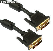 Cavo dvi to dvi 1.8 Mt 24+1 power x gold plated