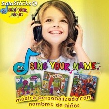CD de Musica infantil Perzonalizado
