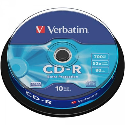 CD-R 80 Verbatim 52x DL 10er Cakebox 43437 - Foto 2