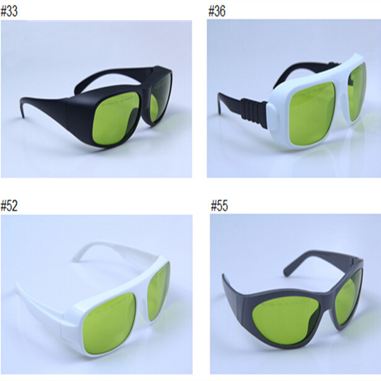 Gafas de protección para aparatos láser de diodo