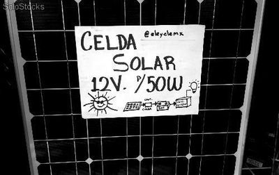 Celda solar 12v 50w