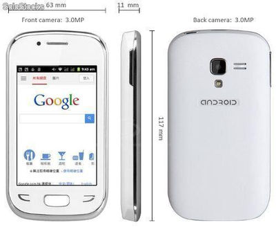 CELULAR ANDROID 2.3 SMART PHONE WITH WVGA SCREEN 1,4GHz WiFi - Foto 2