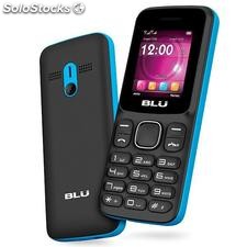 Celular blu Z4 Z190 2G Dual sim Tela de 1.8&quot; vga - Preto/Azul