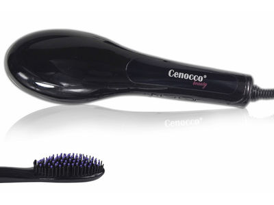 Cenocco CC-9011; Raddrizzatore dei capelli veloce con piatto in ceramica Nero