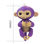 Cenocco CC-9048; Happy Monkey Turquoise - Photo 4