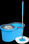 Cenocco CC-9057; Balai Serpillière Rotatif Tournant Essorage 360° ? Bleu - 1