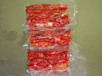 Centolla antartica carne cocida congelada
