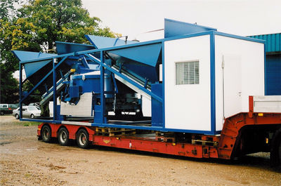 Centrale à béton SUMAB K80 est conçue sur un châssis de conteneur - Photo 2