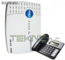 Centralino Pabx 208 + telefono Bca multifunzione office 201