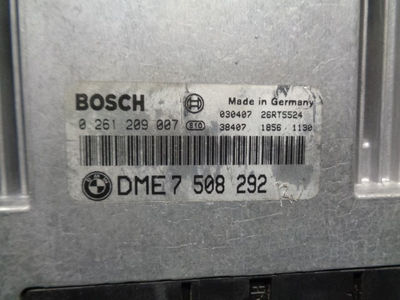 Centralita motor uce / 7508292 / bosch / 0261209007 / 4419407 para bmw serie 3 c - Foto 4