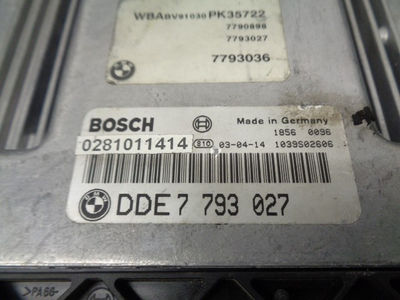 Centralita motor uce / 7793027 / bosch / 0281011414 / 4647160 para bmw X5 (E53) - Foto 4