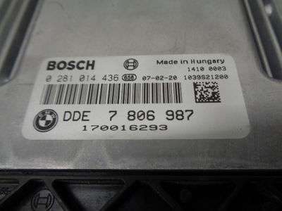 Centralita motor uce / 7806987 / bosch / 0281014436 / 4466343 para bmw serie 3 b - Foto 4