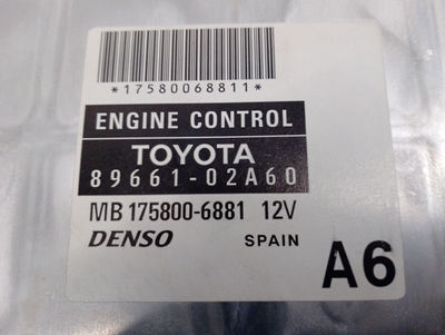 Centralita motor uce / 8966102A60 / denso / MB1758006881 / 4515153 para toyota c - Foto 4
