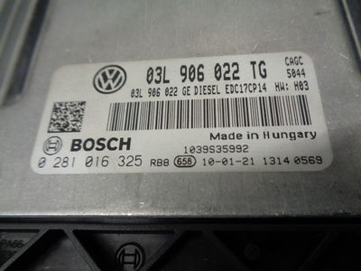 Centralita motor uce / bosch / 0281016325 / 4344973 para seat exeo berlina (3R2) - Foto 4