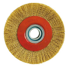 Cepillo Acero Latonado Circular Ã 100x17 mm.