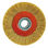 Cepillo Acero Latonado Circular Ã 100x17 mm. - 1