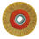 Cepillo Acero Latonado Circular Ã 125x30 mm. - 1