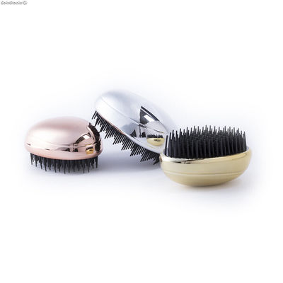 Cepillo cabello antienredo metalizado - Foto 5