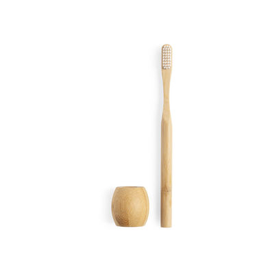 Cepillo de dientes en madera con base - Foto 2