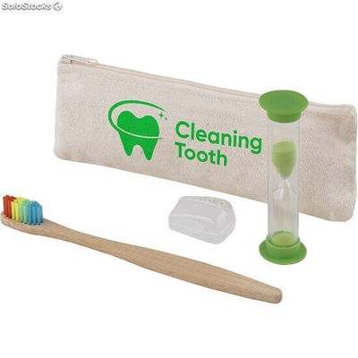 Cepillo de dientes madera con reloj de arena - Foto 3