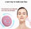 Cepillo de limpieza facial de vibración sónica impermeable silicona recargable - Foto 5