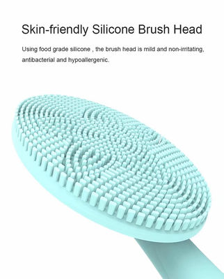 Cepillo de vibración sónico de silicona para limpieza de piel profunda - Foto 3