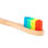 Cepillo dental en madera con cerdas en divertidos colores - Foto 2