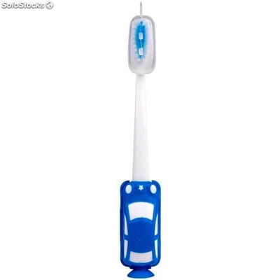 Cepillo dientes coche azul